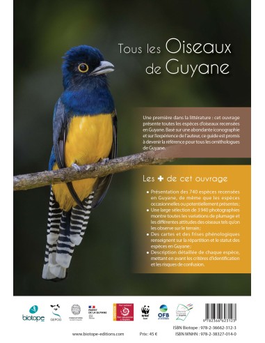 Oiseaux de Guyane Oiseaux de Guyane