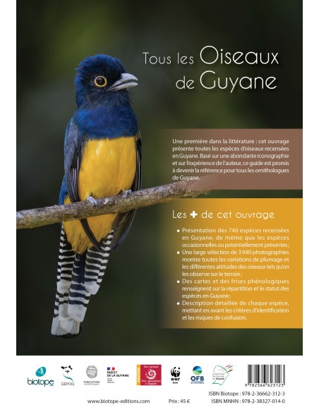 Oiseaux de Guyane