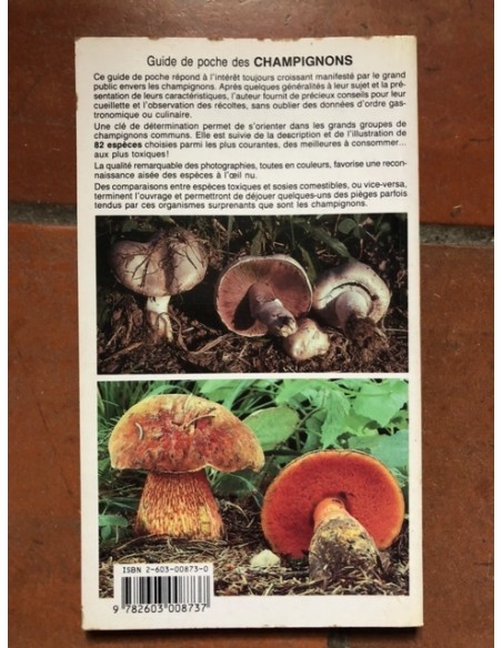 Guide de poche des champignons