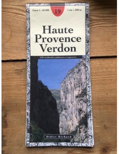 Carte 1:50'000 - Haute Provence Verdon