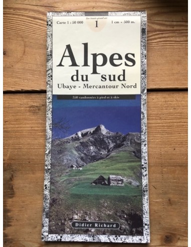 Carte 1:50'000 - Alpes du Sud,...