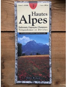 Carte 1:50'000 - Hautes Alpes: Embrunais, Gapençais,...
