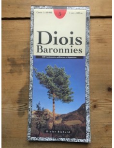 Carte 1:50'000 - Diois, Baronnies