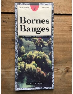 Carte 1:50'000 - Bornes, Bauges