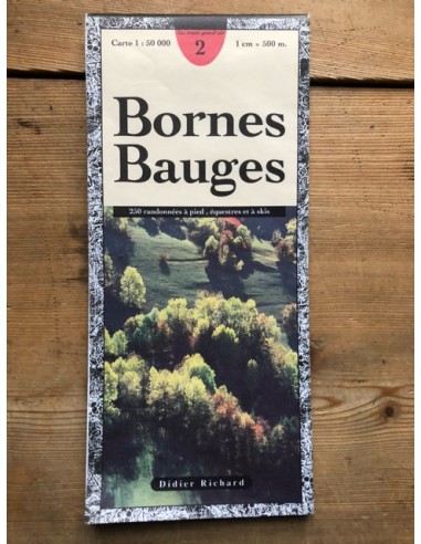 Carte 1:50'000 - Bornes, Bauges