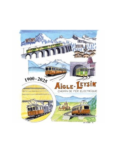 Aigle-Leysin, chemin de fer...