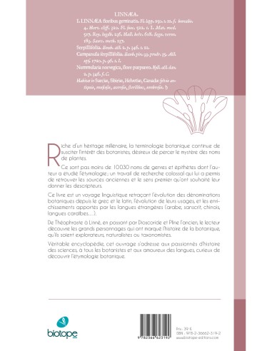 Etymologia botanica, exemplaire soldé