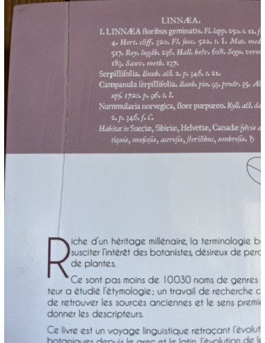Etymologia botanica, exemplaire soldé
