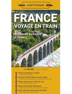 Cartotrain - France, voyage en train