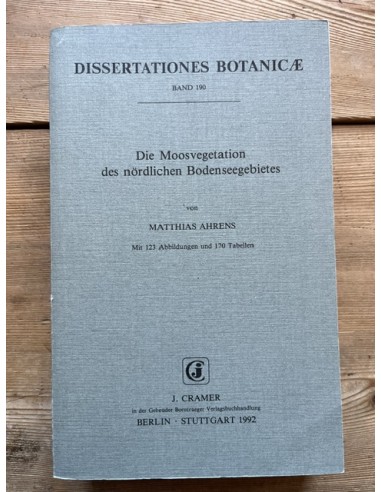 Die Moosvegetation des nördlichen...