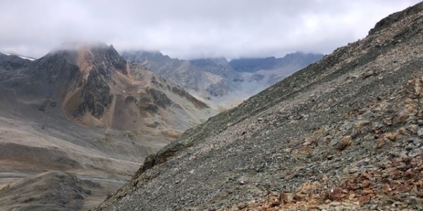La Suisse à pied 6, Chemin des cols alpins: étape 1, St. Moritz Corviglia - Chamanna Jenatsch